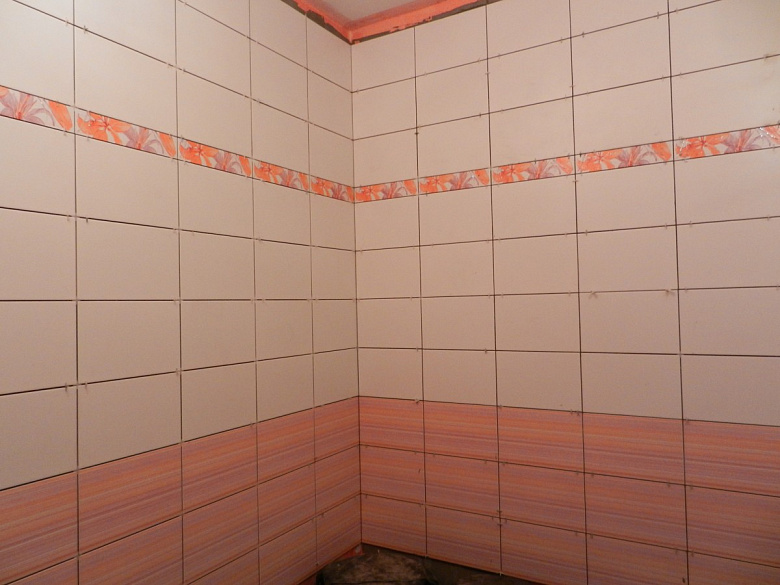 фото:Оранжевая ванная. Впихиваю невпихуемое.