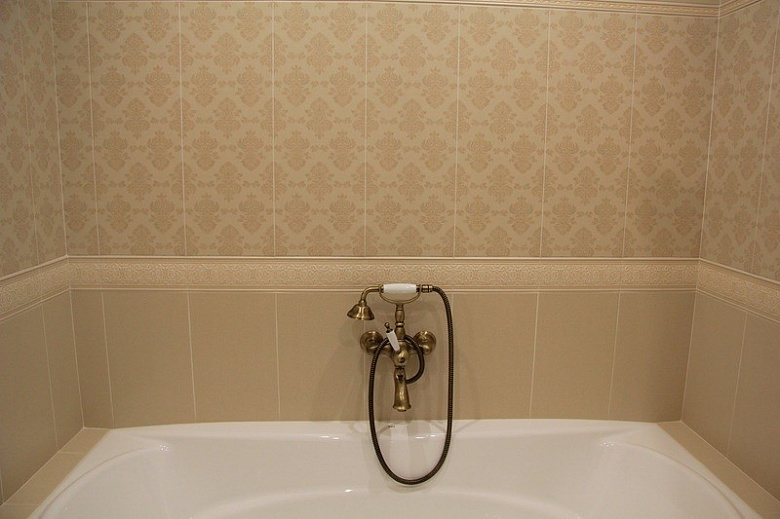 фото:Наш первый ремонт: Ванильная ванная комната