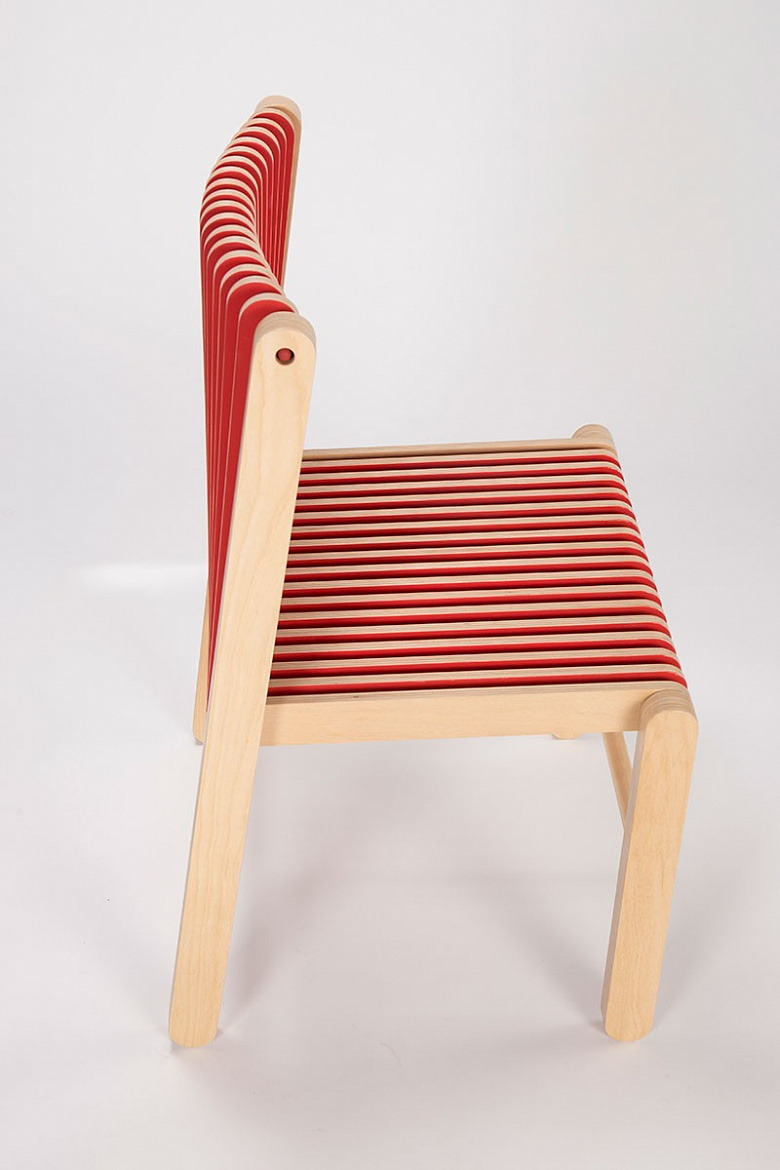 фото:Спинка-гармошка для деревянного стула