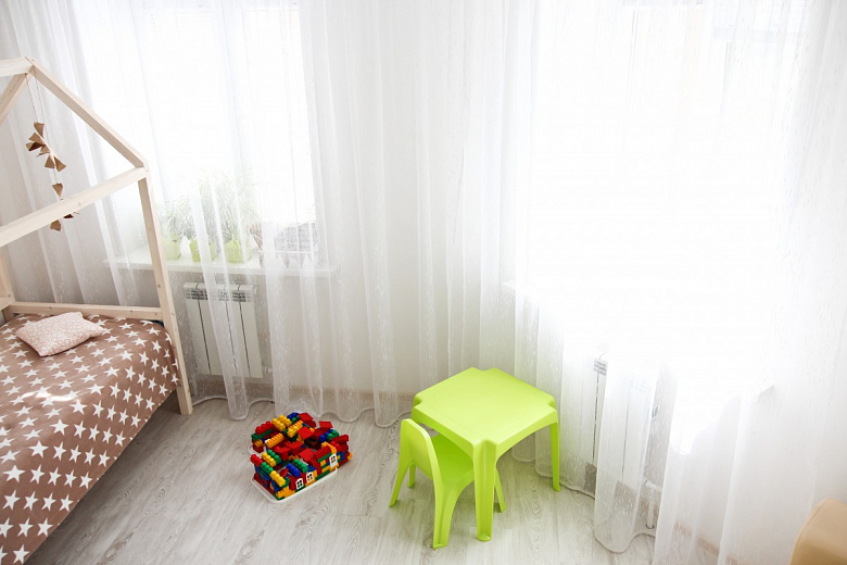 фото:Квартира с красивым видом из окна. Детская