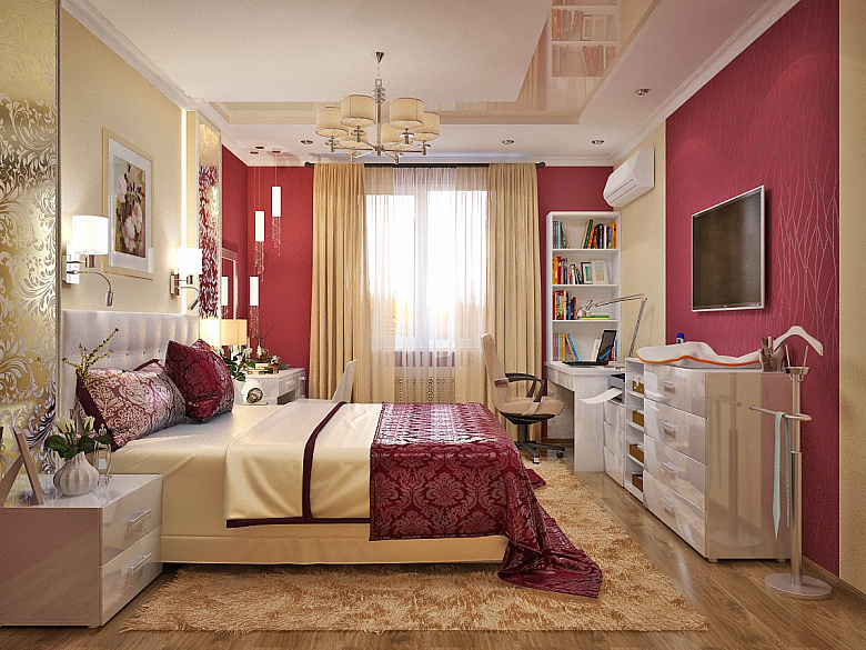 фото:Неоклассическая спальня в Севастополе
