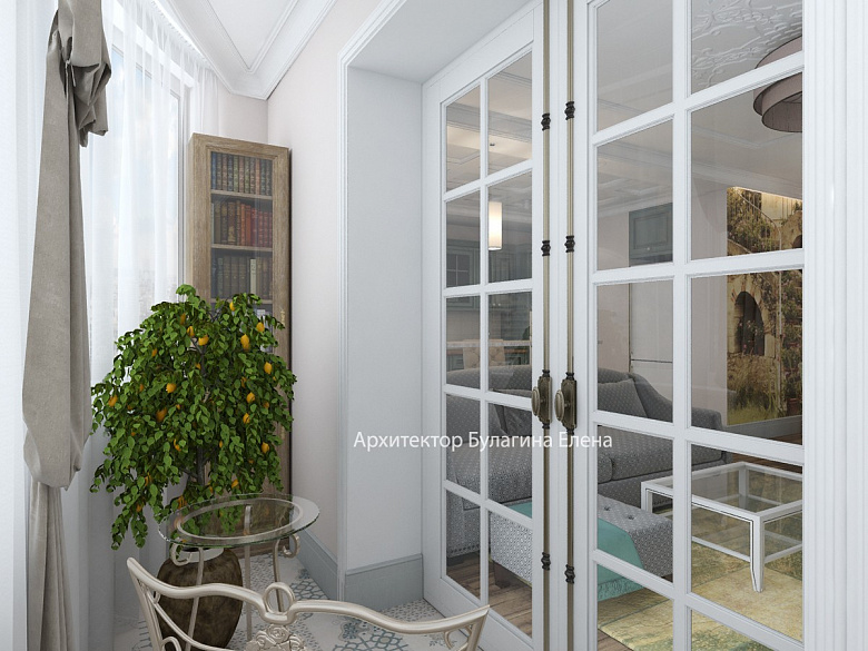 фото:Дизайн-проект двухуровневой квартиры