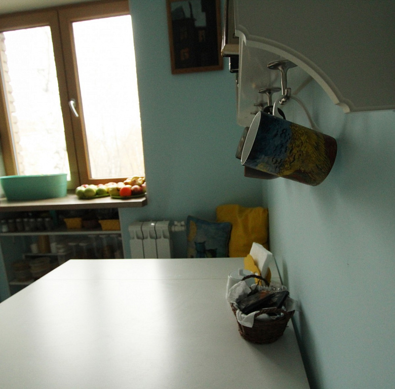 фото:Двухкомнатная хрущевка в Долгопрудном - пятиметровая кухня