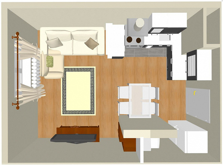 фото:Помогите с перепланировкой трехкомнатной квартиры для семьи с двумя разнополыми детьми.