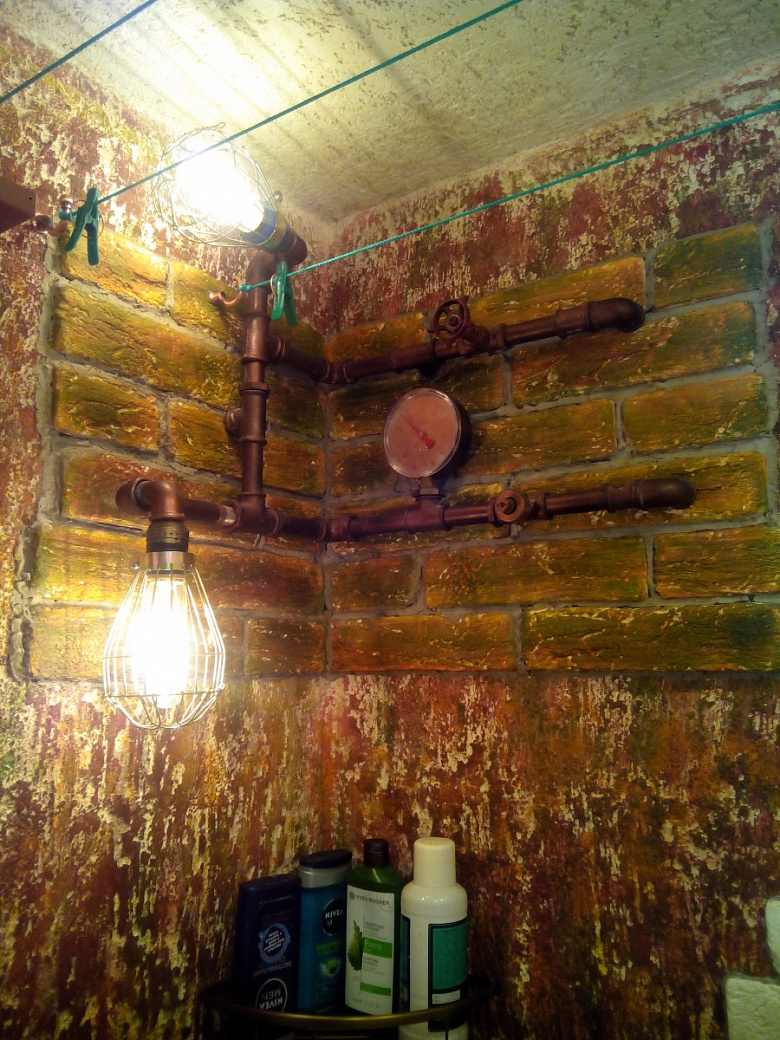 фото:Ванная комната под старину
