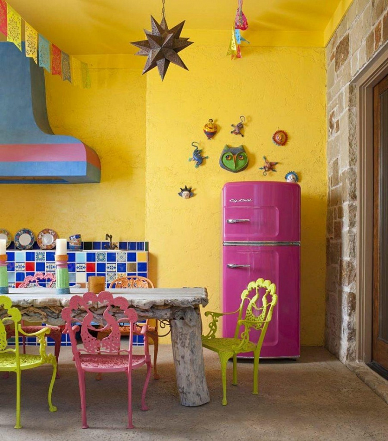 фото:Боязнь ярких красок в интерьере или как маленькую квартиру сделать большой и цветной?