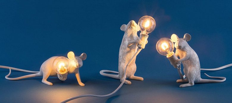фото:Игривые светильники: мышки и мартышки