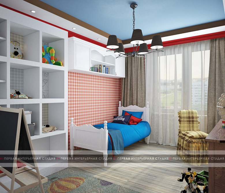 фото:Дизайн 3-комнатной квартиры в ЖК