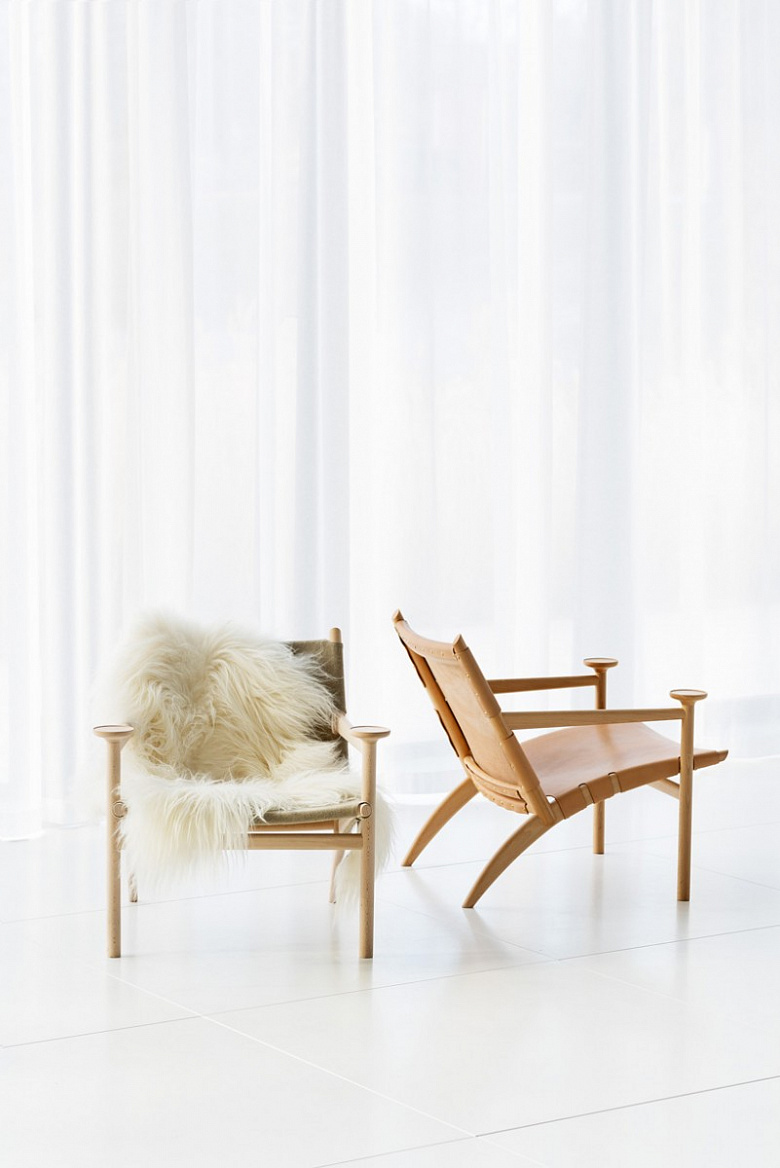 фото:Легкое кресло в скандинавском стиле
