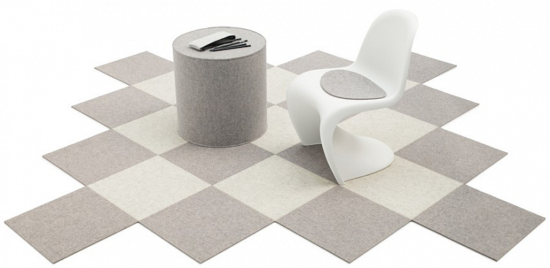 фото:Новые ковры с шахматным узором