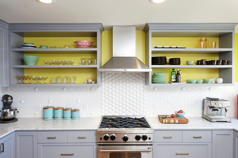фото:Какую плитку выбрать на кухонный фартук?