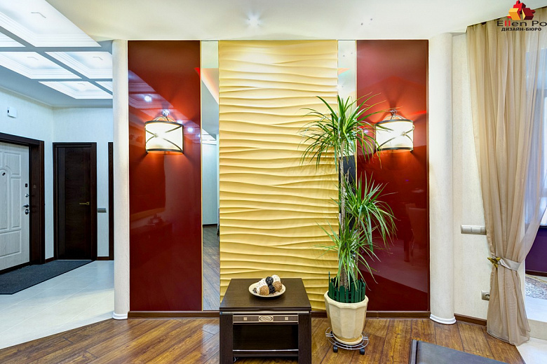 фото:Дизайн 2-комнатной квартиры в стиле Арт-Деко. Фото реализованного проекта