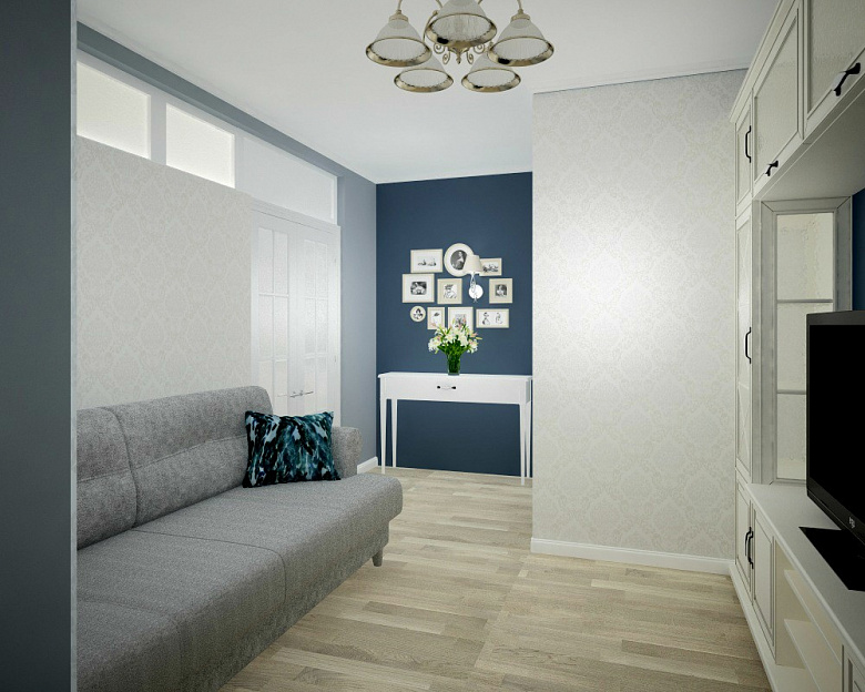 фото:Дизайн и перепланировка 2-х комнатной квартиры