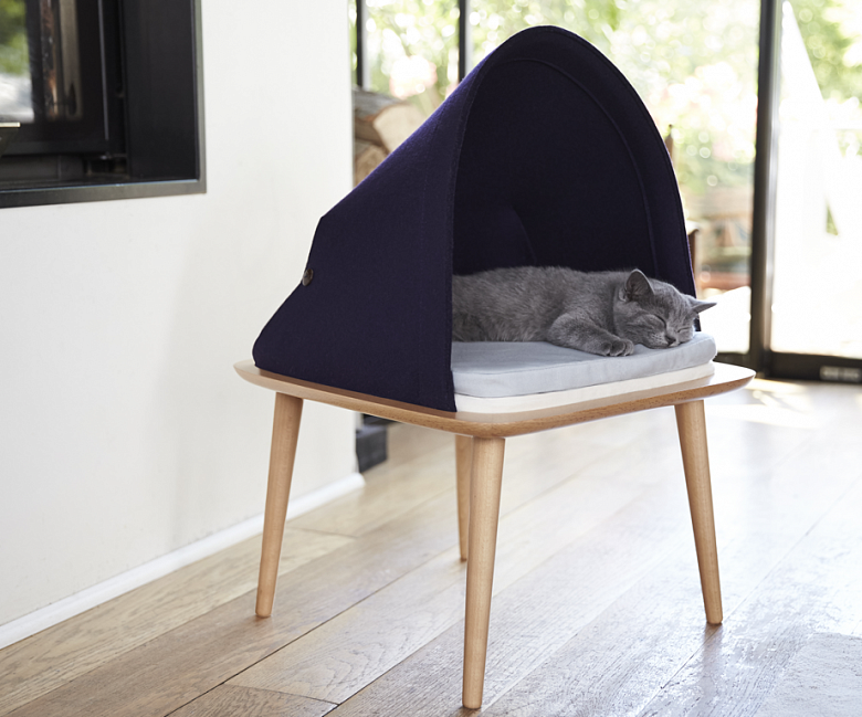 фото:Домик для кошки – с французским шиком