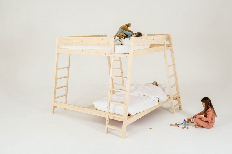 фото:Новый взгляд на двухъярусную кровать