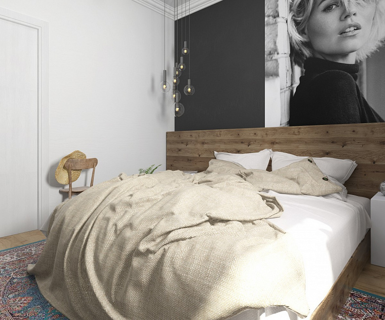 фото:Дизайн спальни в современном стиле