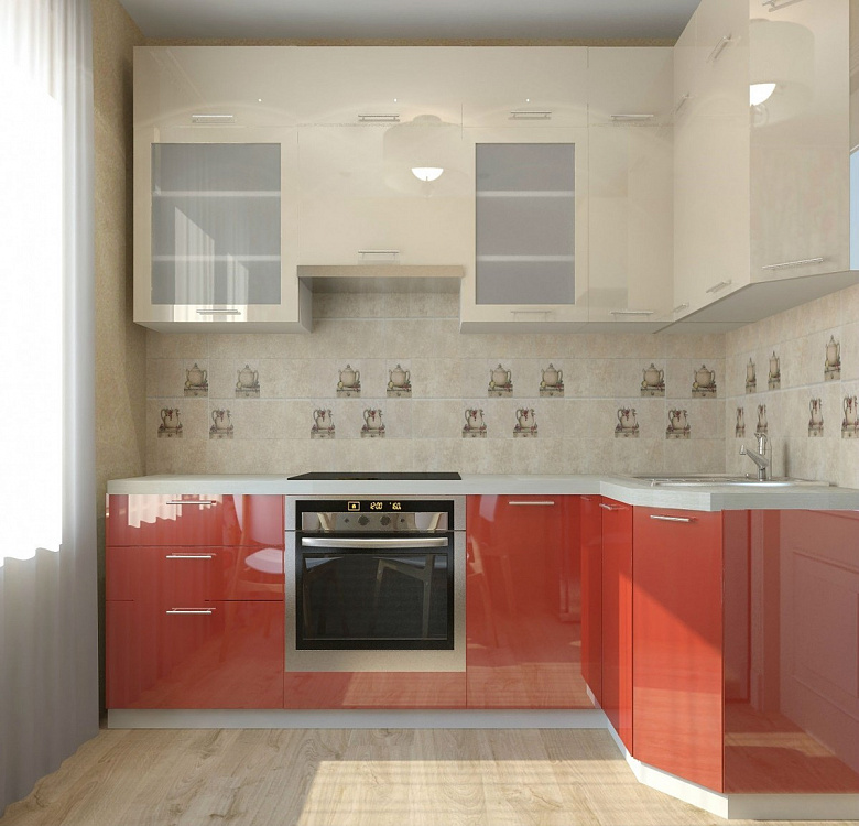фото:Маленькая кухня и узкий коридор