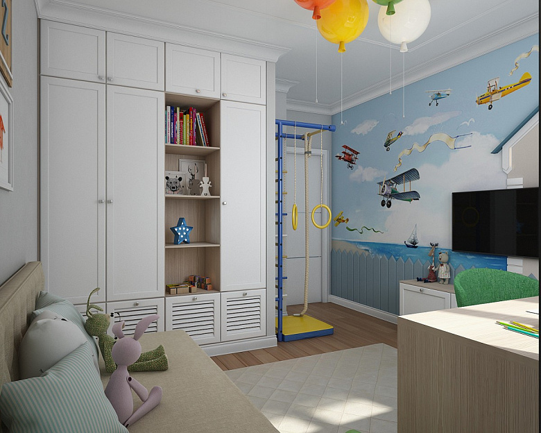 фото:Детская комната для мальчика