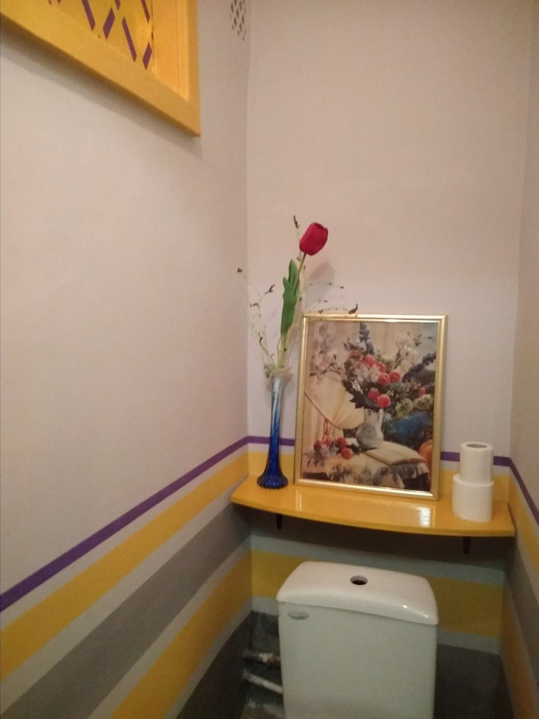 фото:Косметический ремонт туалета