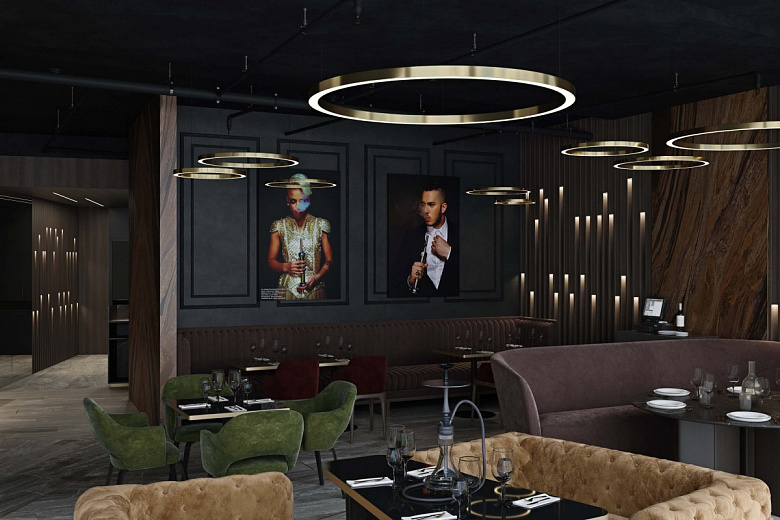 фото:Ресторан Crystal Lounge 360 кв.м.