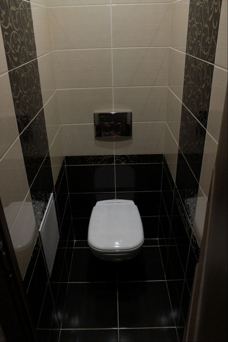фото:Ванная и туалет в панельном доме 121 серии