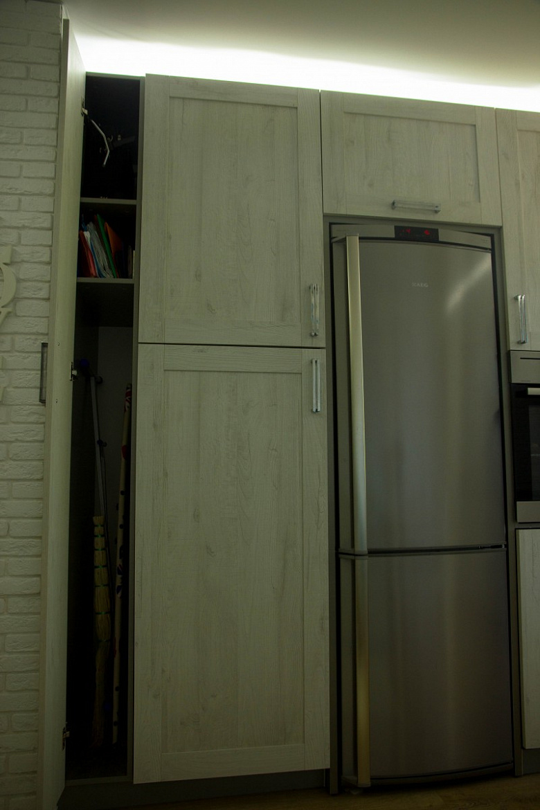 фото:Кухня 15 кв.м. Хотели сканди, но получилось, что получилось...