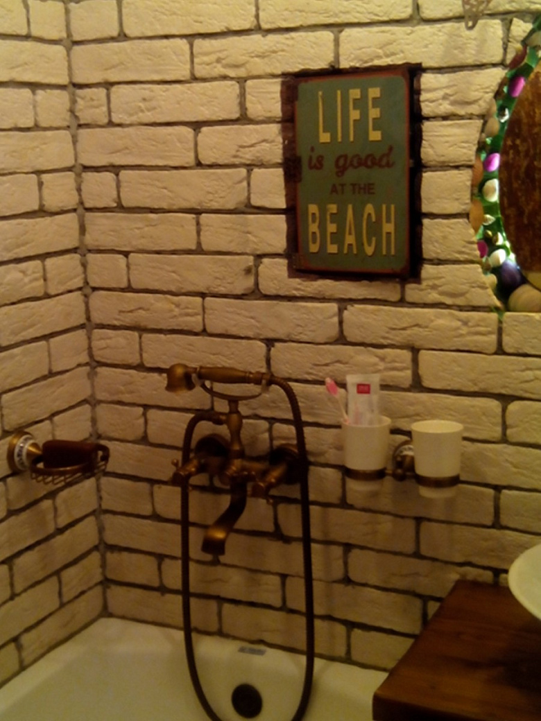 фото:Ванная комната под старину