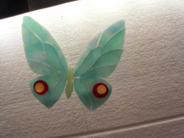 фото:Птички-бабочки - 2. Удивительная мозаика ручной работы